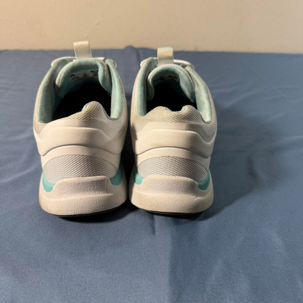Anodyne Women's Sport Runner Shoes White Teal Size 8.5 Sneaker - Picture 5 of 8